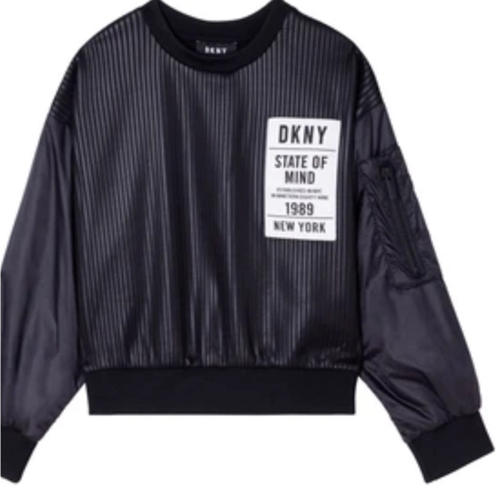 DKNY sweater girls 12 , can fit for a xsmall women .